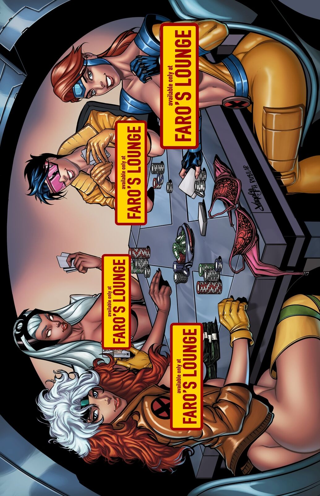 Superhero Strip Poker -- X-Men 97 -- Rogue -- Storm -- Jubilee -- Jean Grey