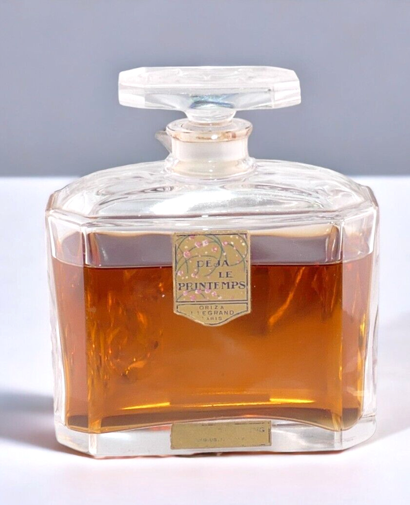 Deja Le Printemps {Already Spring} Oriza L LeGrande Perfume Baccarat c1922 Rare