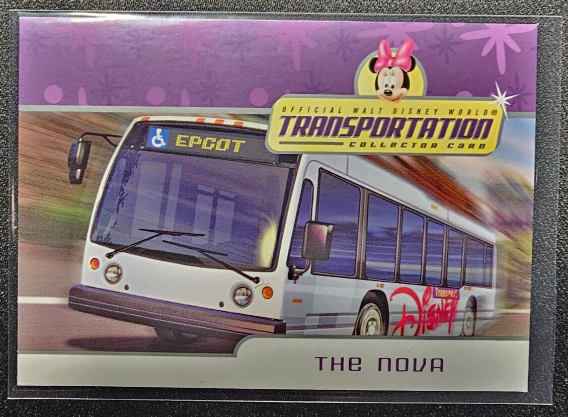 Official Walt Disney World Transportation The Nova #2 of 18 Collector Card