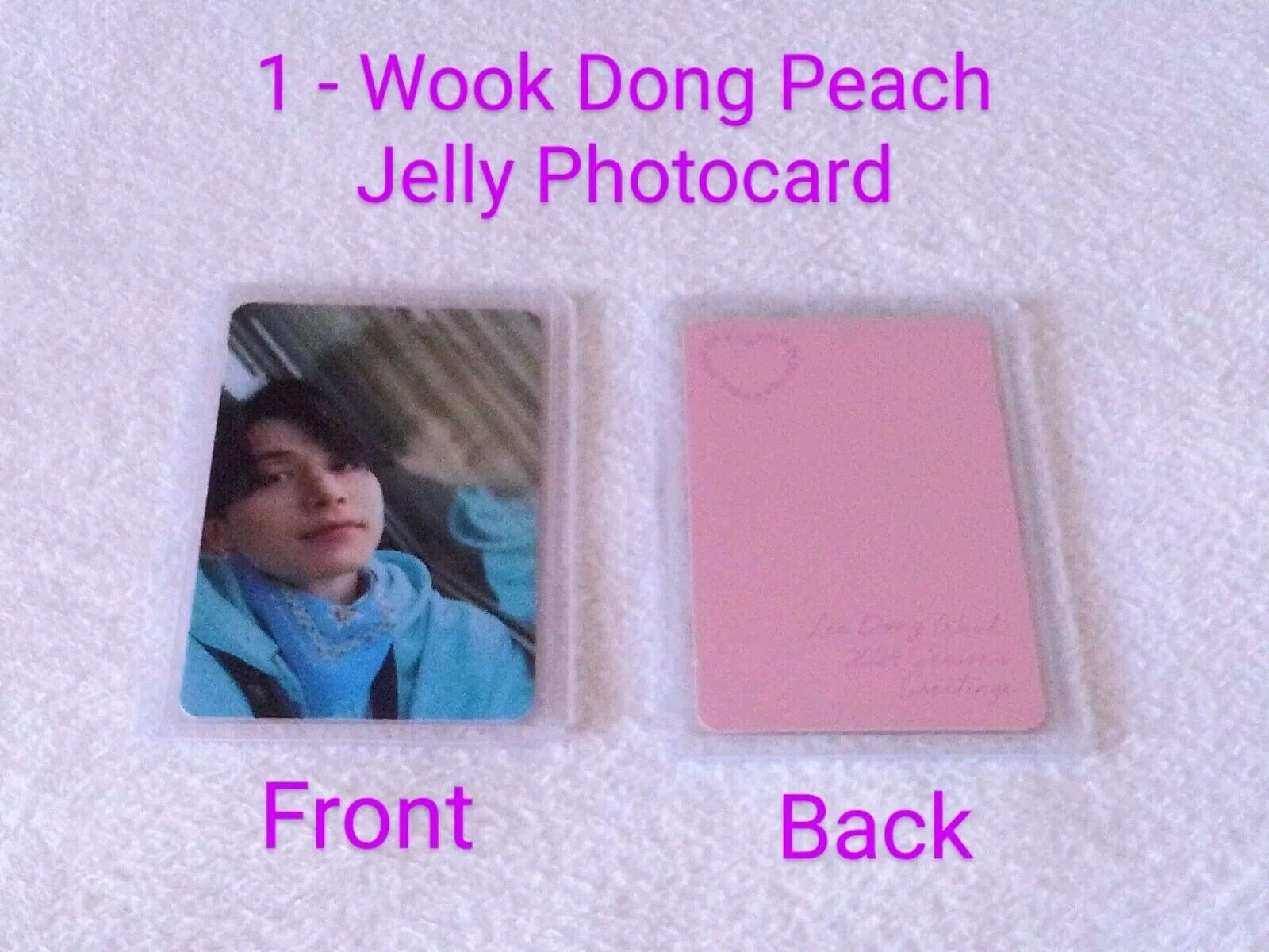 LEE DONG WOOK 'SEASONS GREETINGS 2024' WOOK DONG PHOTO CARD (#1PJ)(⁠*⁠˘⁠︶⁠˘⁠*⁠)⁠