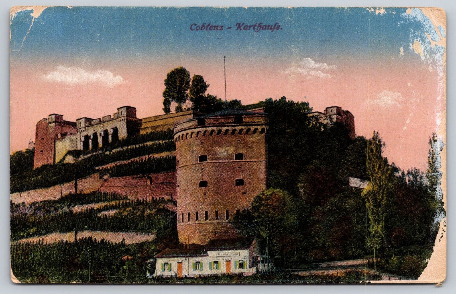 Postcard Coblenz  Karthaufe
