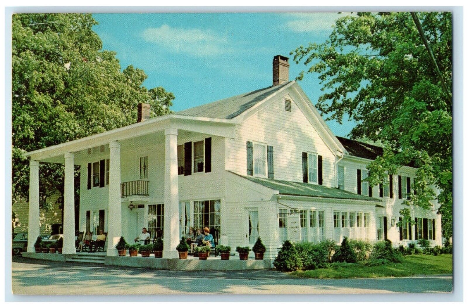 c1960 Olde Country Inn Exterior Building Freehold New York NY Vintage Postcard