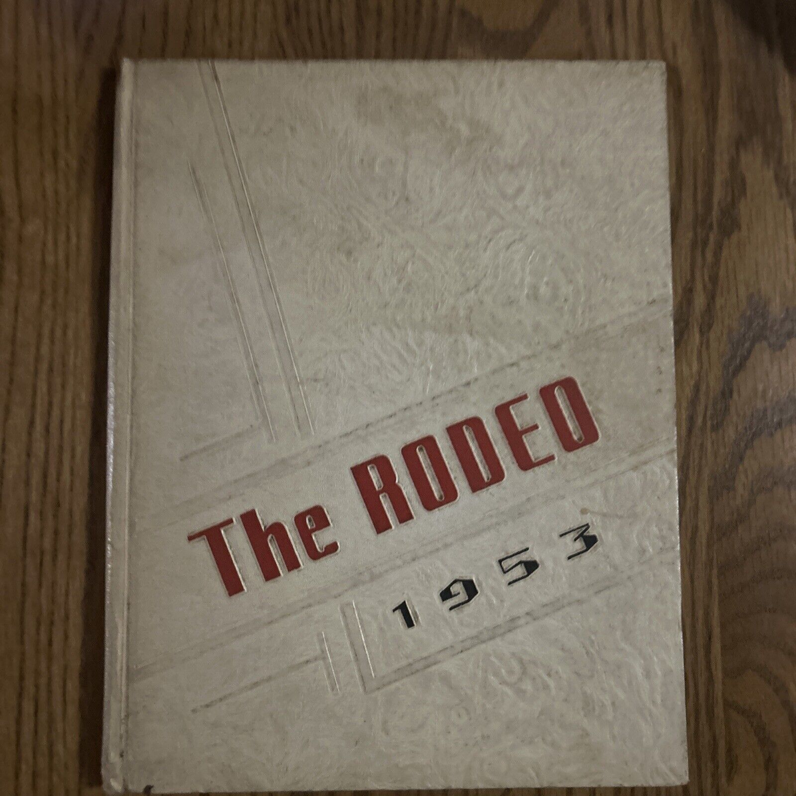 1953 West High School Akron Ohio The Rodeo  Yearbook