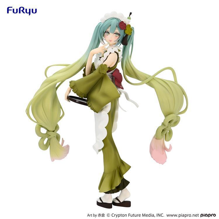 TAITO SweetSweets Series Vocaloid Hatsune Miku Matcha Green Tea Figure