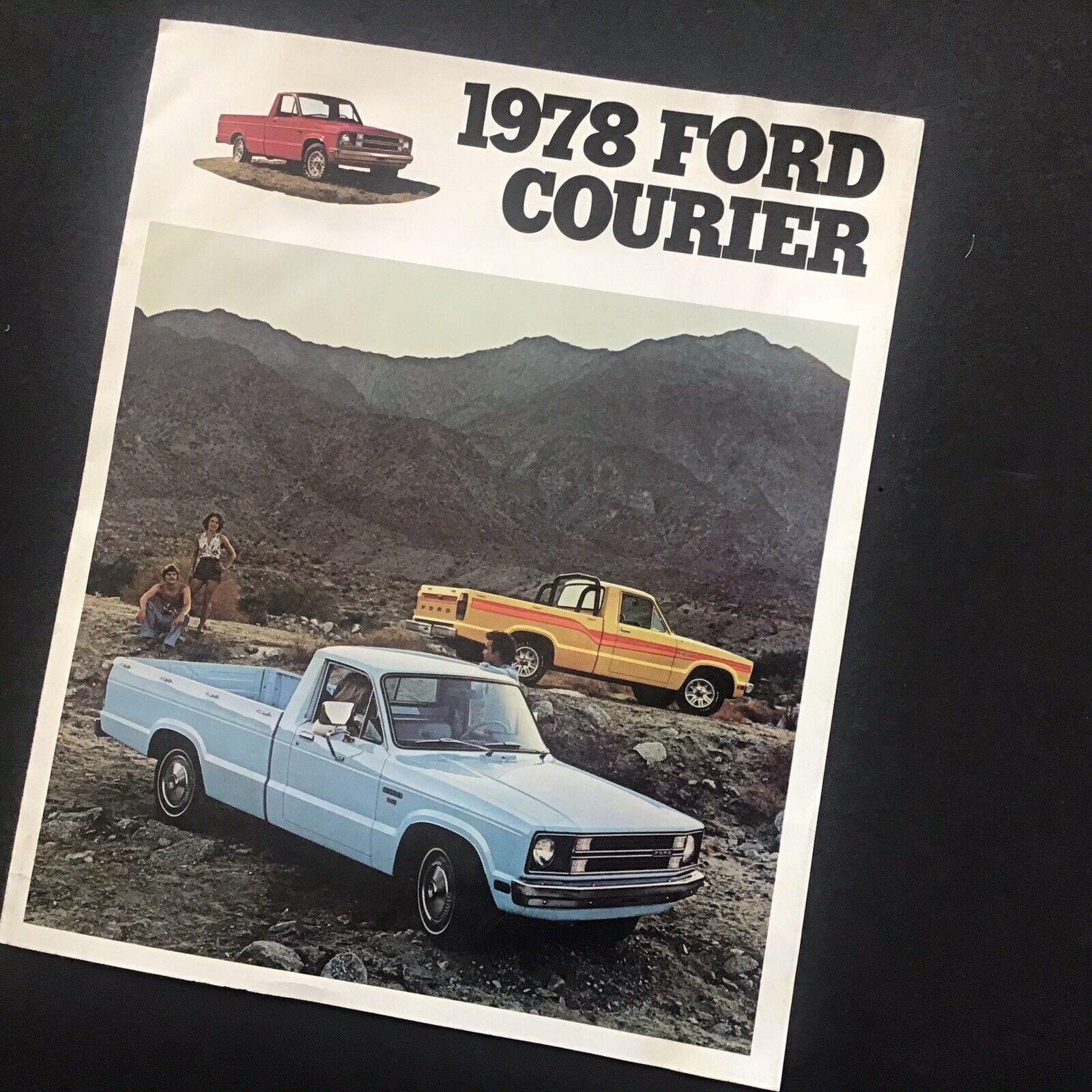 1978 Ford Courier Pickup Truck Dealer Sales Brochure - Vintage Ford