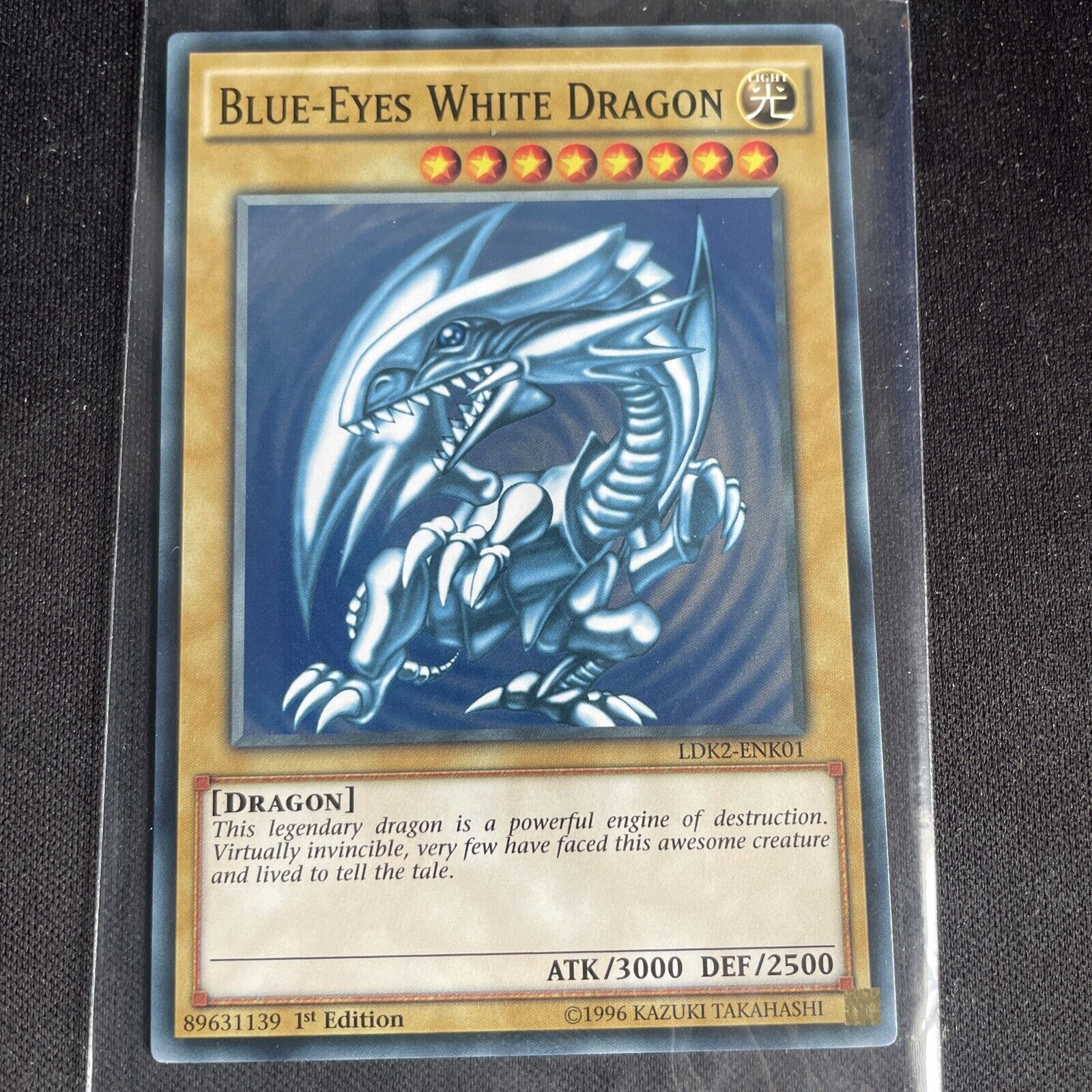 Blue-Eyes White Dragon - LDK2-ENK01 - Common - 1st Edition - Yugioh Classic Art