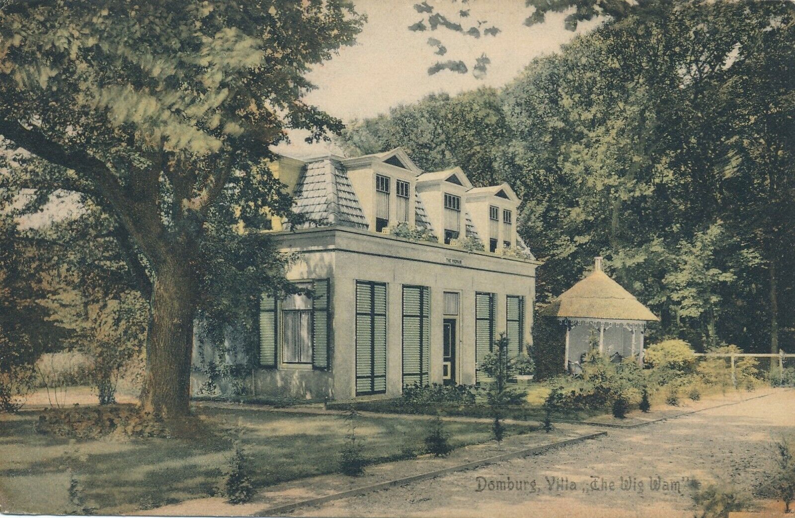 DOMBURG – Villa The Wig Wam – Netherlands - 1911