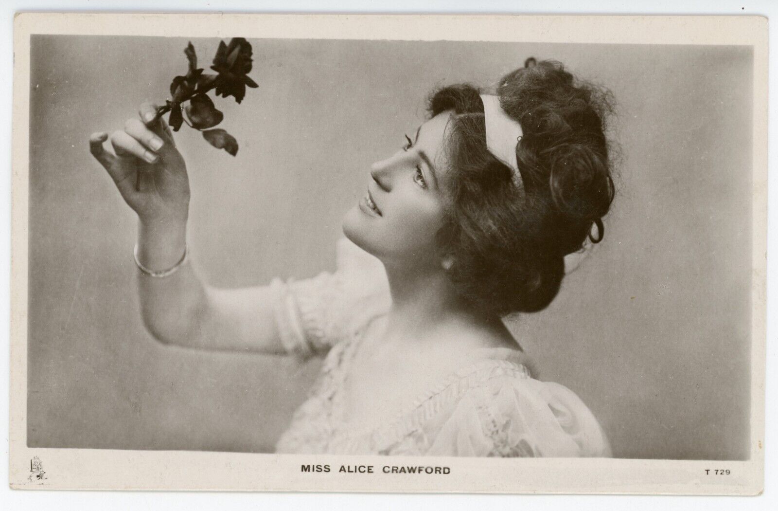 Alice Crawford RPPC Photo Postcard