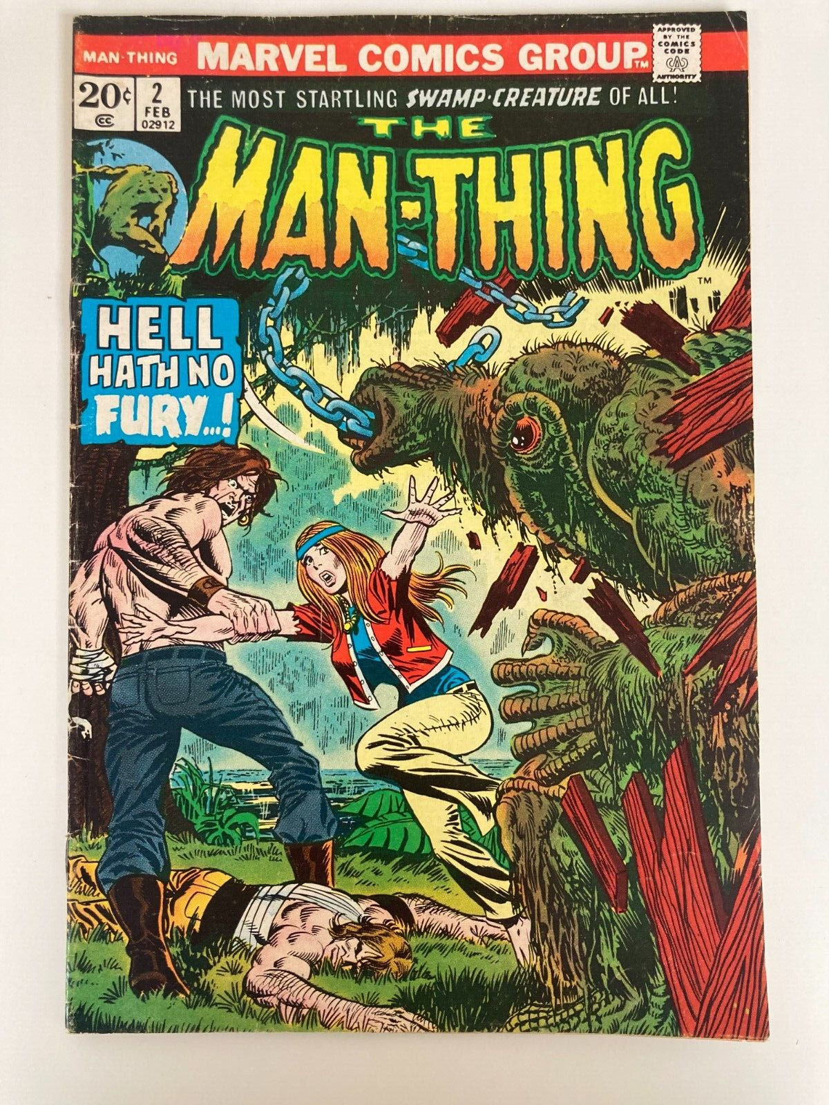 Man-Thing 2 Steve Gerber Val Mayerik 1973