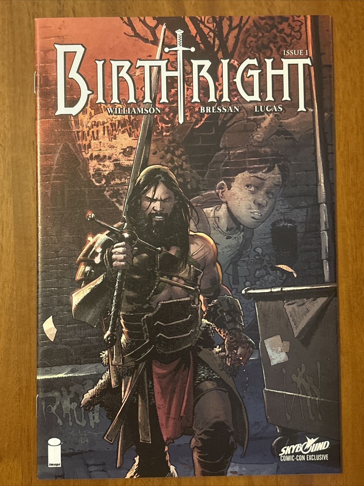 Birthright 1 Image Comics Skybound San Diego Comic Con Exclusive Variant