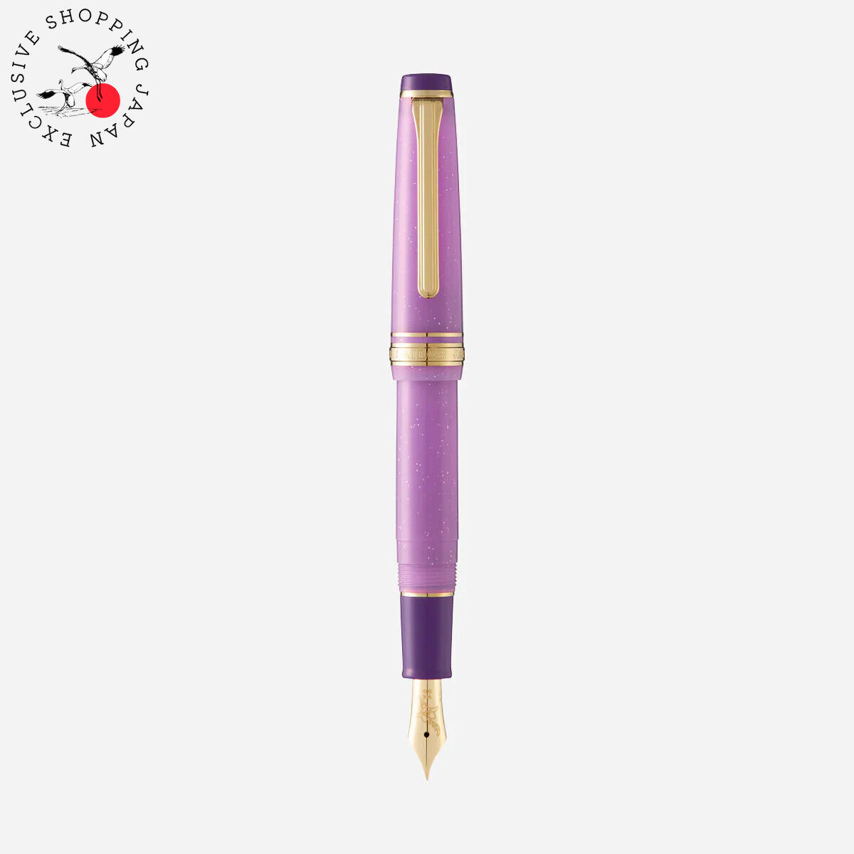 Sailor Fountain Pen Pro Gear Slim Mini 14K February Birth Amethyst Freesia Gift 