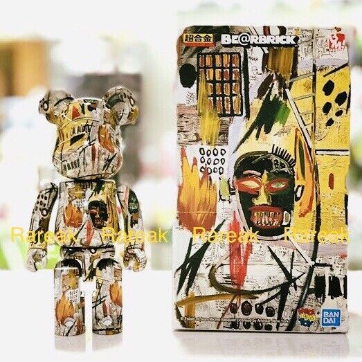 Medicom Bearbrick Jean Michel Basquiat #1 chogokin 200% Super Alloyed be@rbrick
