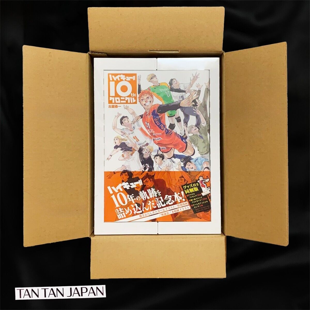 Haikyu 10th Chronicle Limited Edition with Bonus Goods (Acrylic Stand etc)