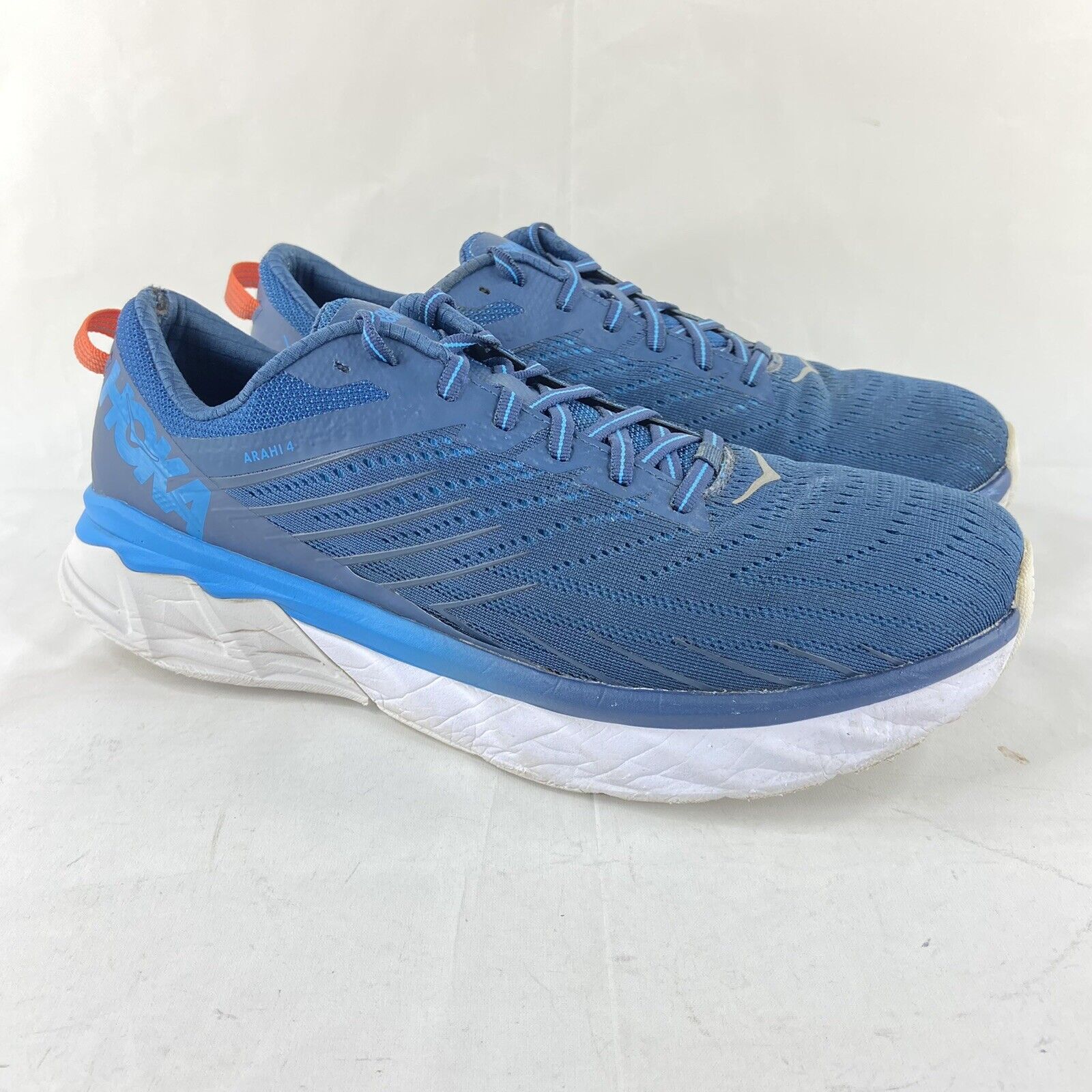 Hoka One One Mens Arahi 4 Trail Running Athletic Shoes Blue Size 11.5 ...