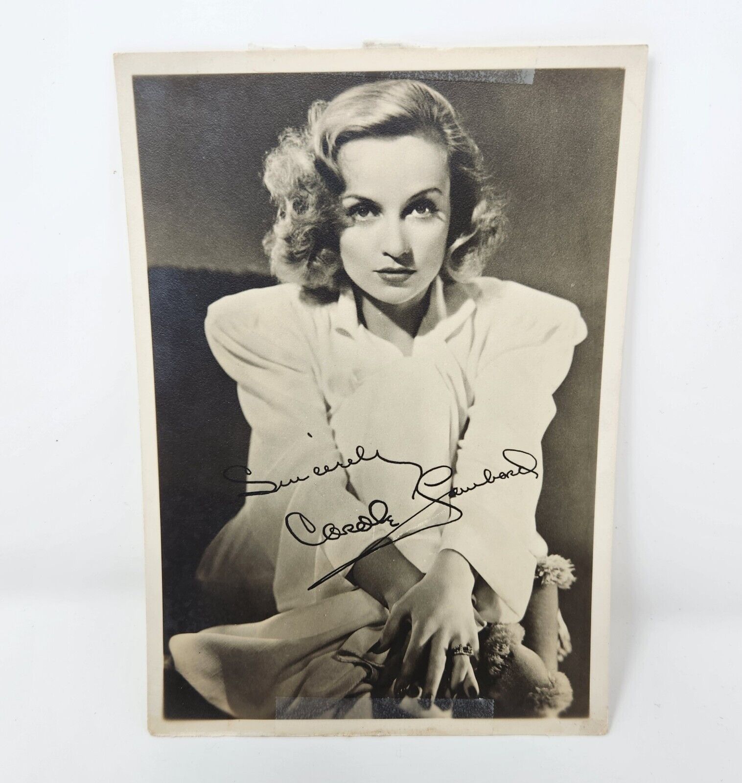 VTG Celebrity Hollywood Actress Carole Lombard 5X7 PUBLICITY PHOTO **READ