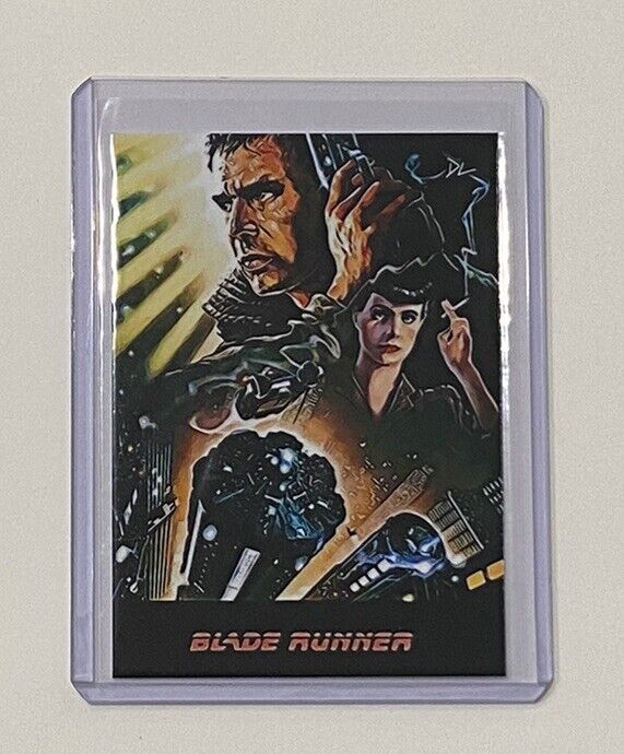 Blade Runner Limited Edition Artist Signed Movie Poster Trading Card 3/10