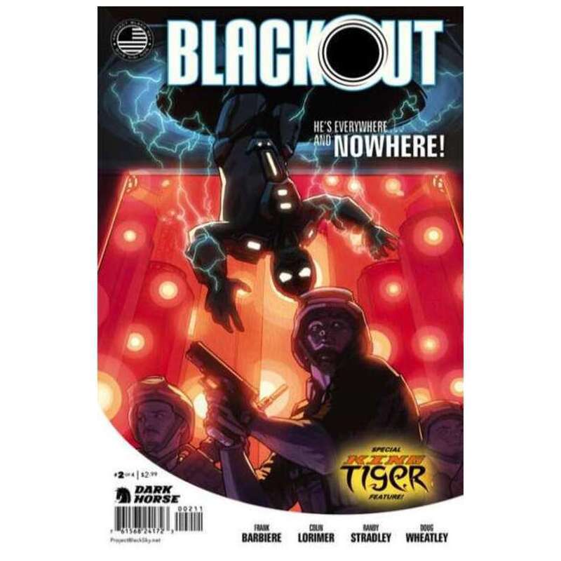 Blackout #2 Dark Horse comics NM+ Full description below [o%