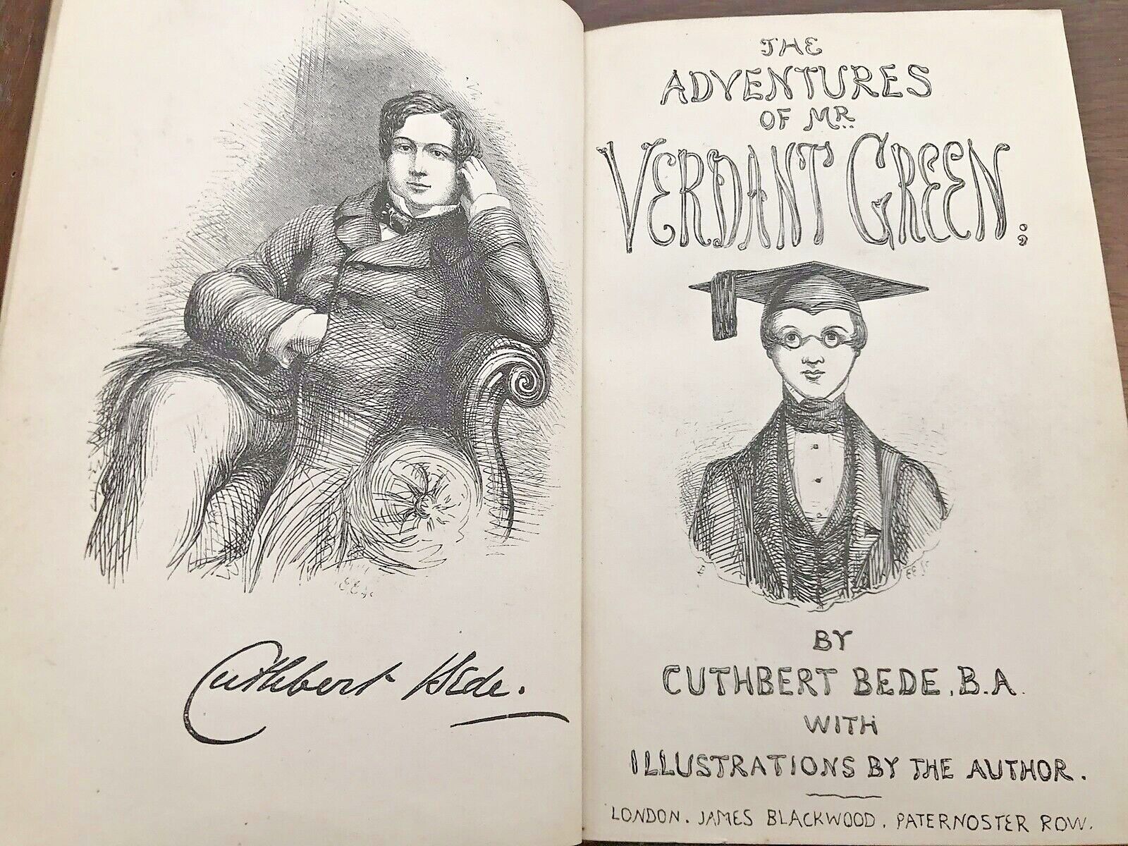 the adventures of mr verdant green - an oxford freshman 1850s or 60s