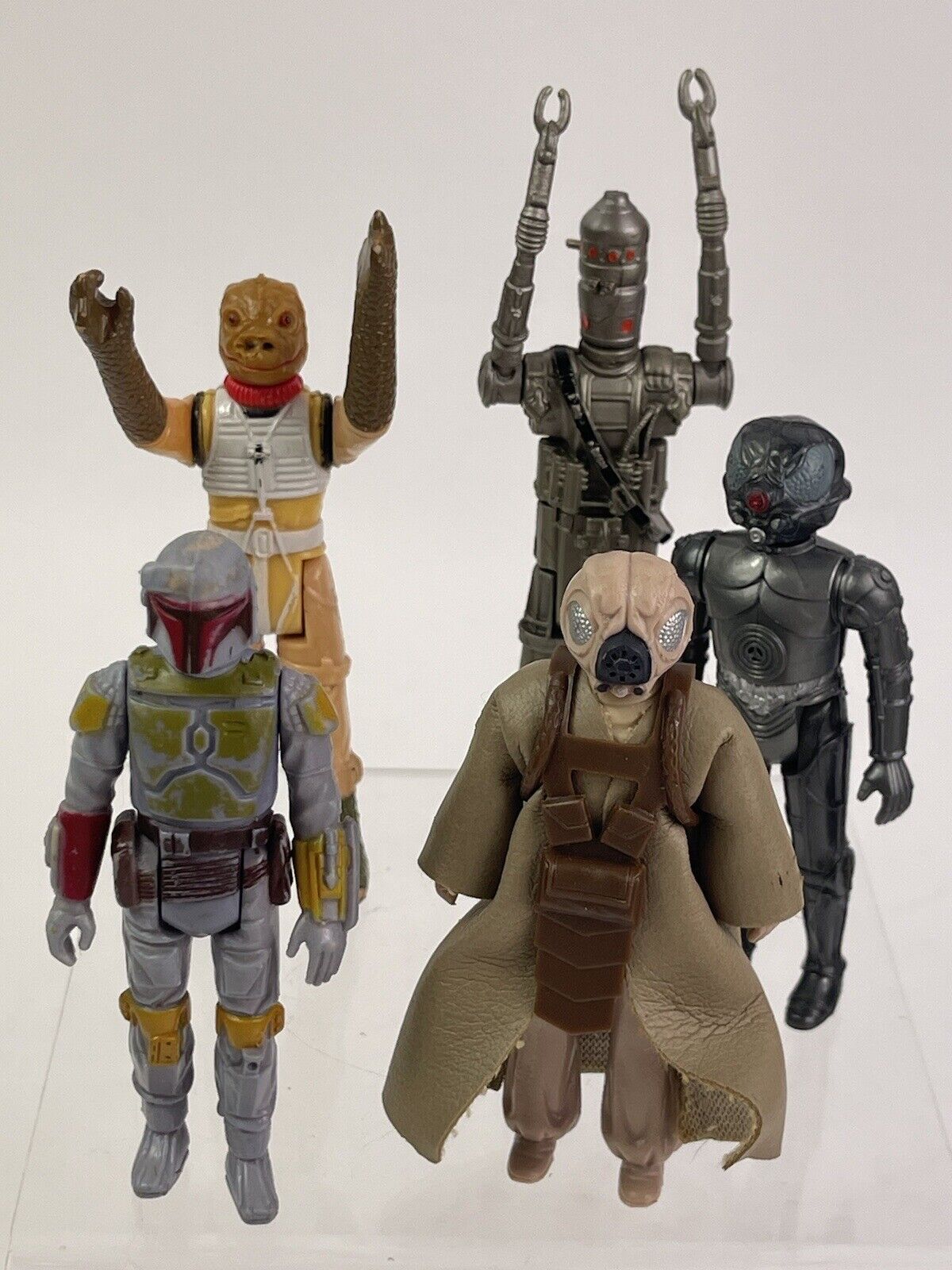 The bounty hunters ESB  Star Wars action figures Lot Of 5 Kenner 1980  3 3/4\