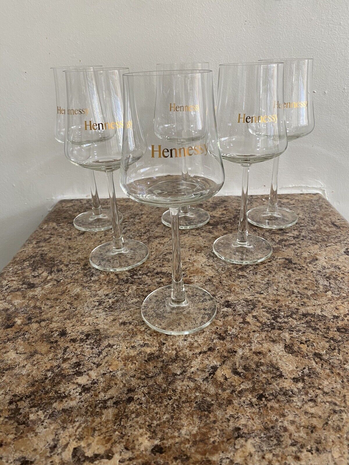 Hennessy Cognac Glasses  set 6