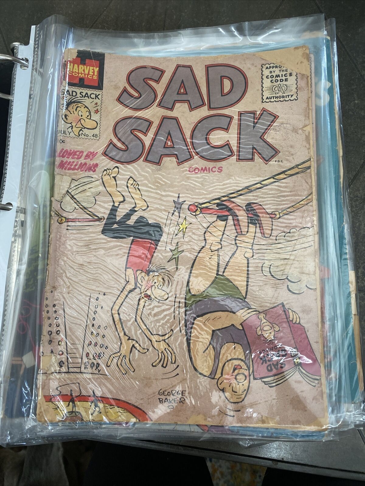 Sad Sack Harvey Comics July 1955 No. 48