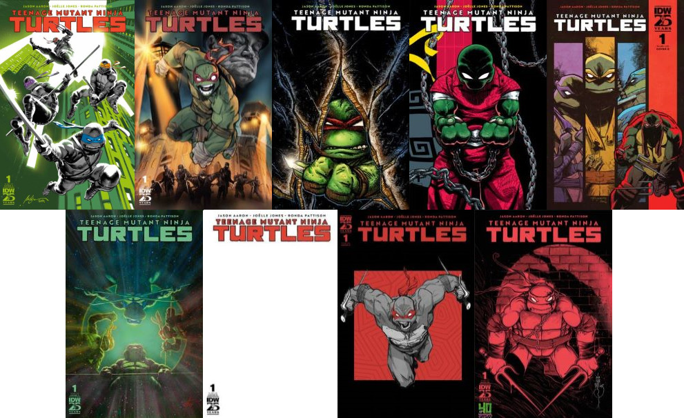 (TMNT) Teenage Mutant Ninja Turtles (2024) #1 (9 cover set)- PRESALE 7/24/24