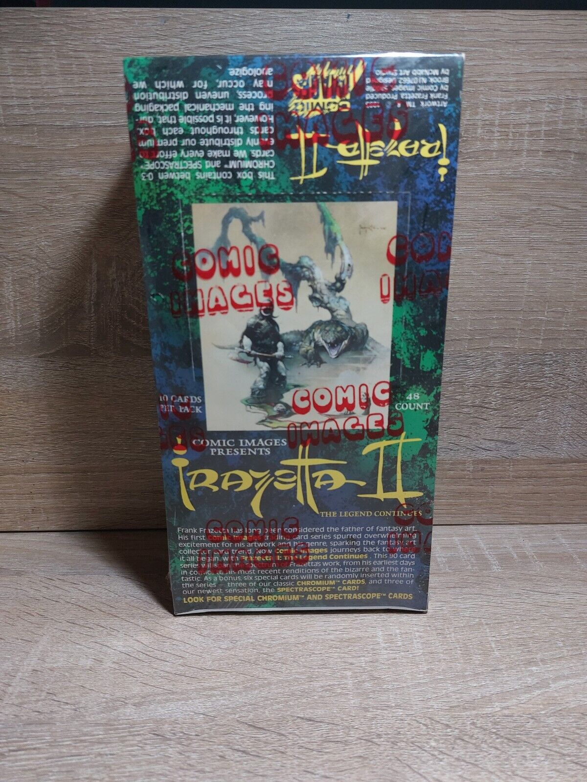 Frazetta Fantasy Art Series II 2 Trading Card Box 48 Packs Comic Images 1993