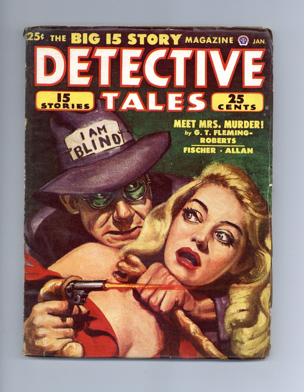 Detective Tales Pulp 2nd Series Jan 1949 Vol. 41 #2 VG