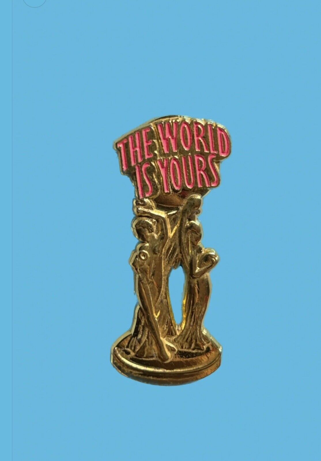 Hat Pins The World Is Your / Scarface Pin Limited