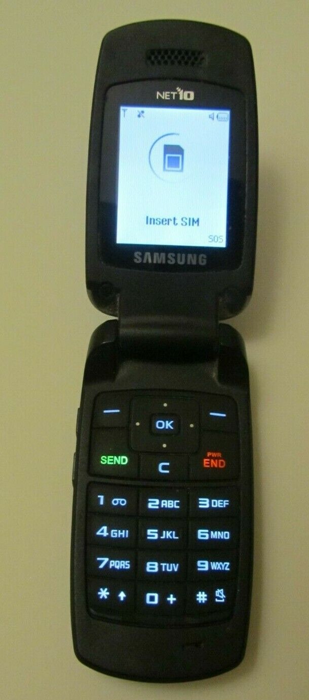 Net 10 Samsung SGH-T201G Flip Phone no sim card