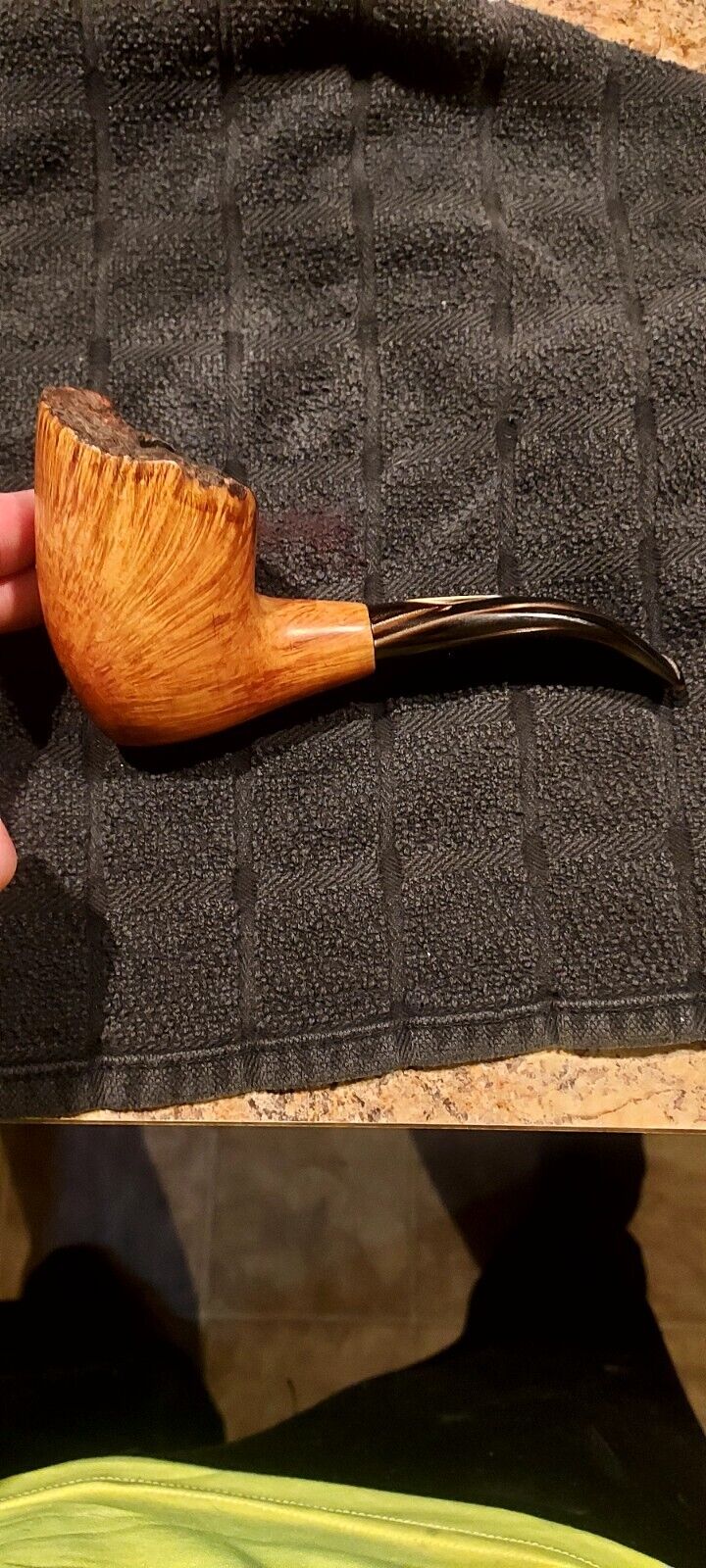 Beautiful Hand Carved Briar Pipe From Mark Tinsky Block Kit