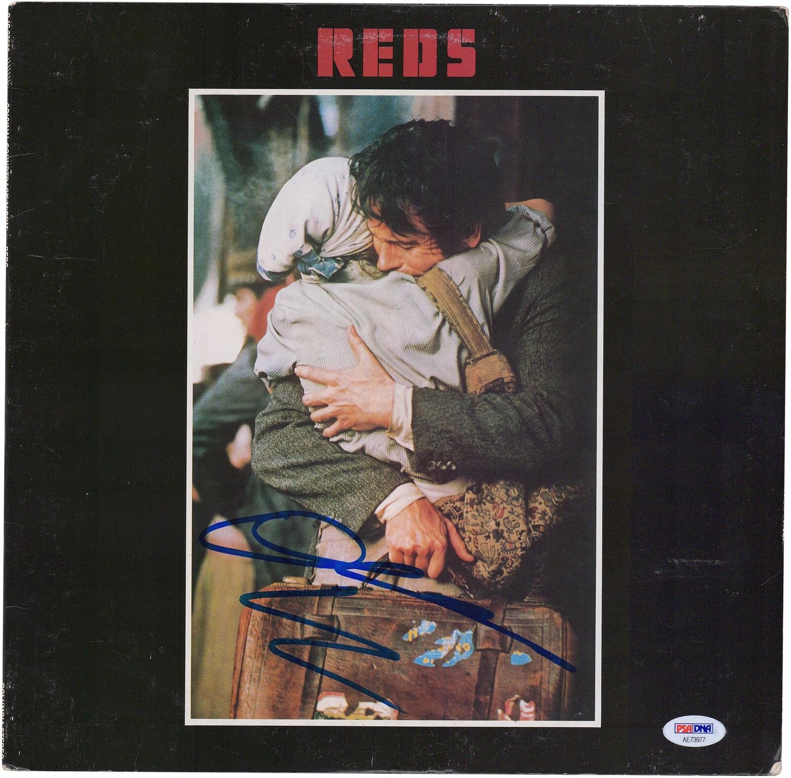 Diane Keaton Reds Autographed Soundtrack PSA Fanatics Authentic Certified