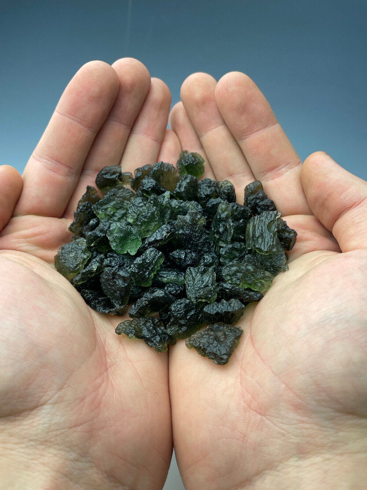 Genuine MOLDAVITE Tektite - Natural High Quality Pieces From Czech republic