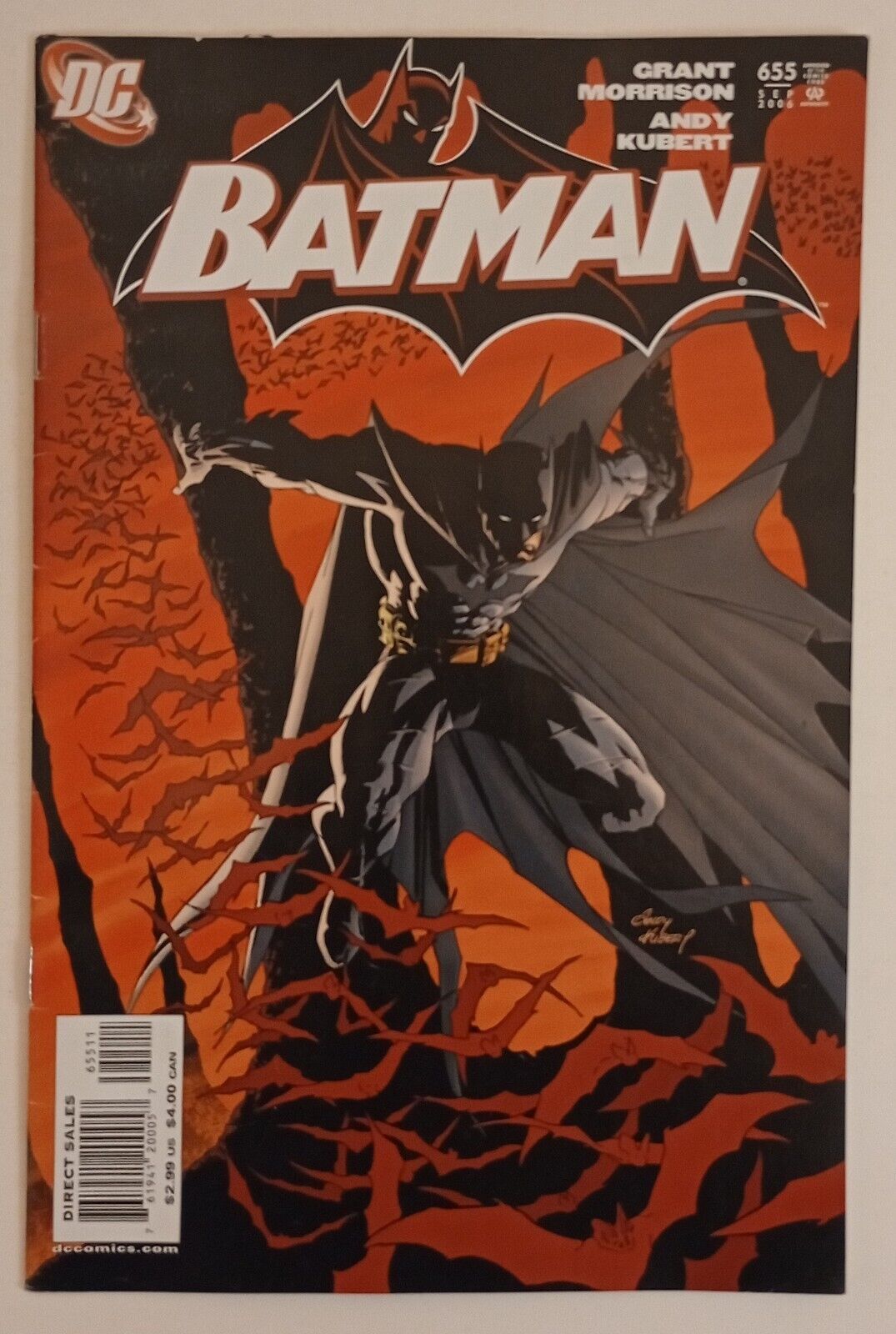 Batman #655 (1st Cameo app of Damian Wayne/Son of Batman) 2006