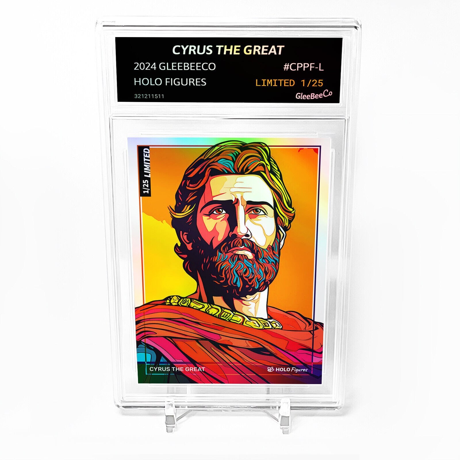 CYRUS THE GREAT Card 2024 GleeBeeCo Holo Figures Pop Art #CPPF-L /25 Made