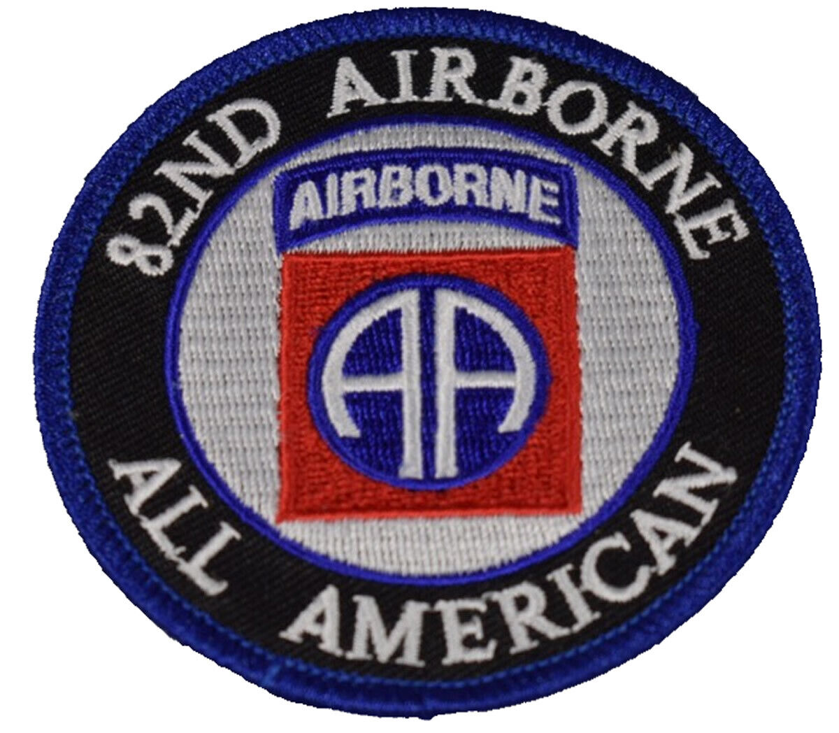US ARMY 82ND AIRBORNE DIVISION JUMP WINGS PATCH - Color - Veteran Owned Business