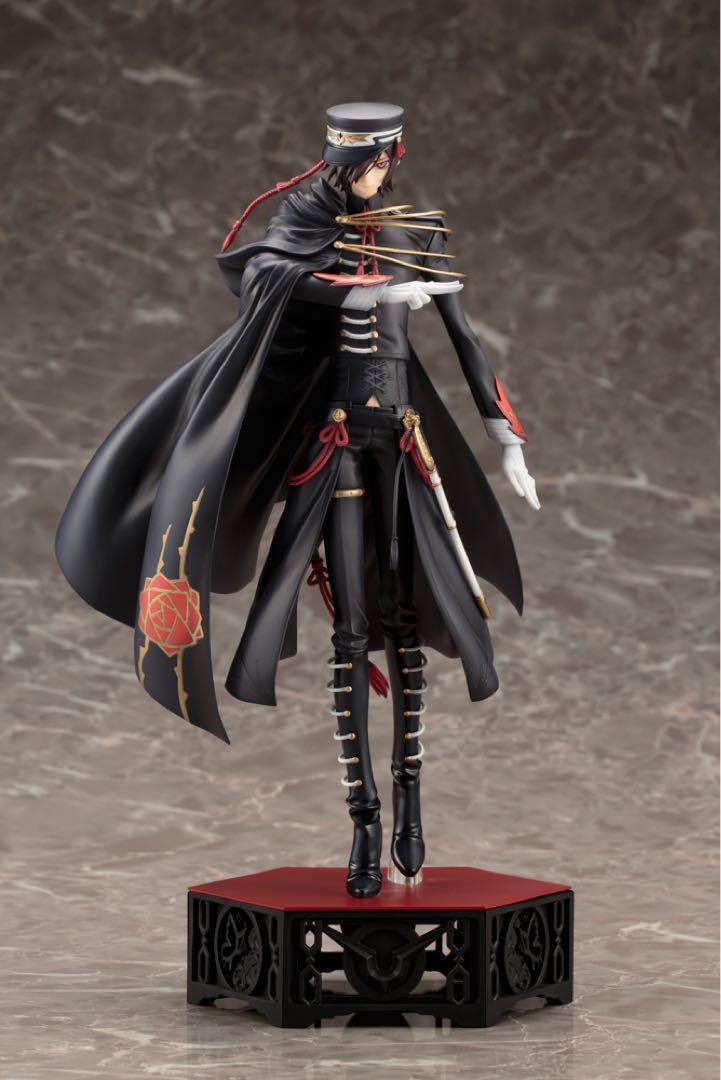 Artfx J Lelouch Code Black Figure With Bonus Japan Figure 