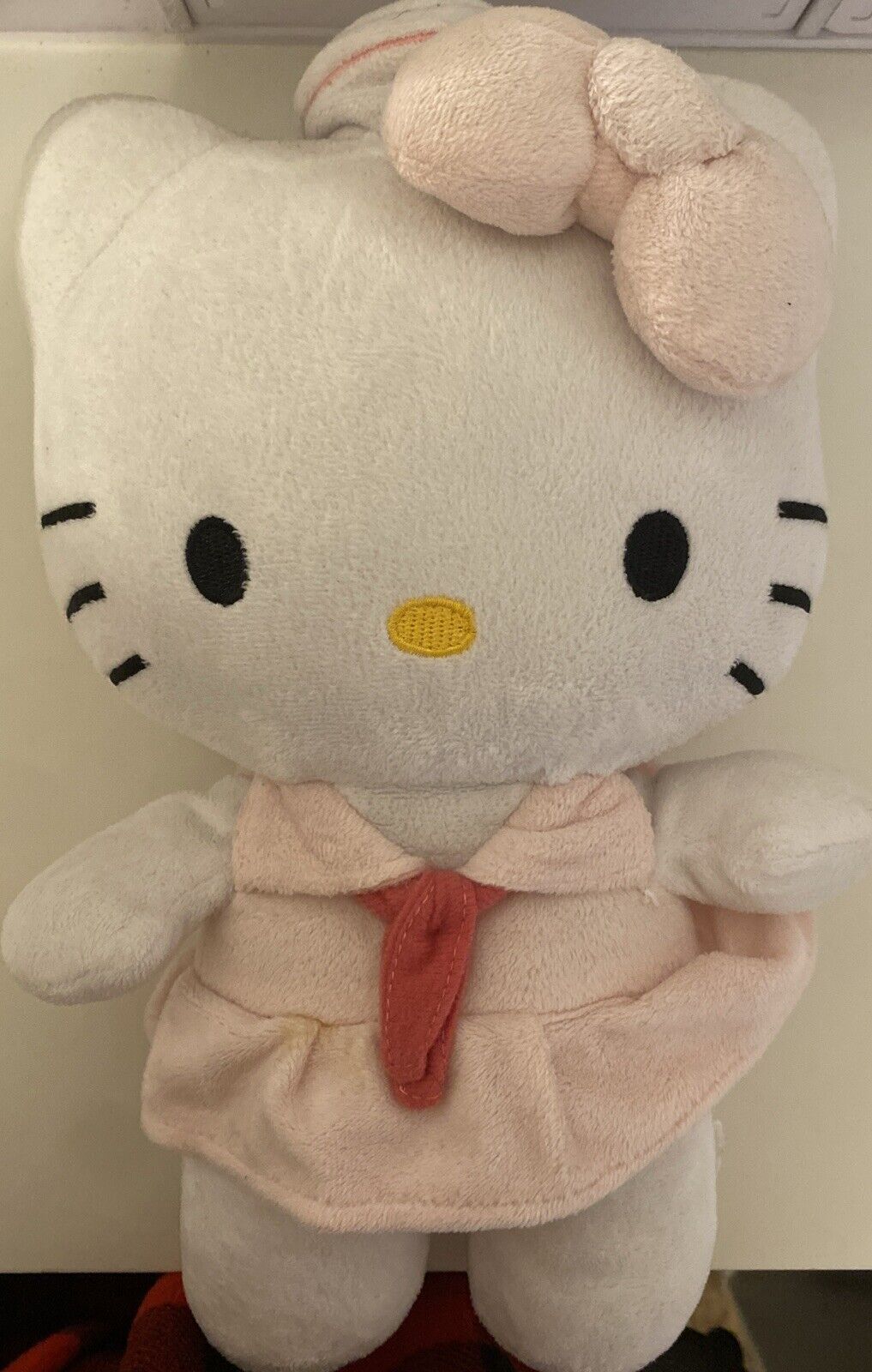 Hello Kitty Sanrio Pink Sailor Nautical Plush Stuffed Animal 2014 13”