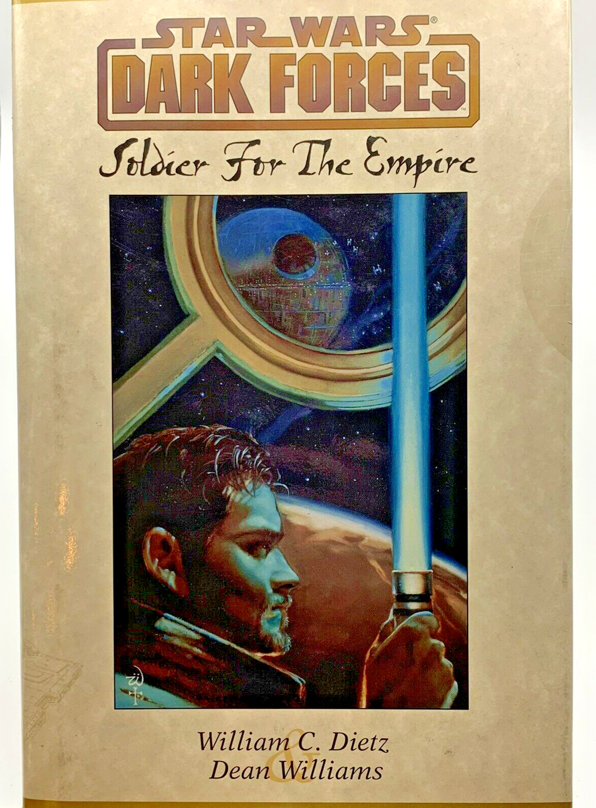 Star Wars Dark Forces Book 1 Soldier for the Empire 1997 Hardcover William Dietz