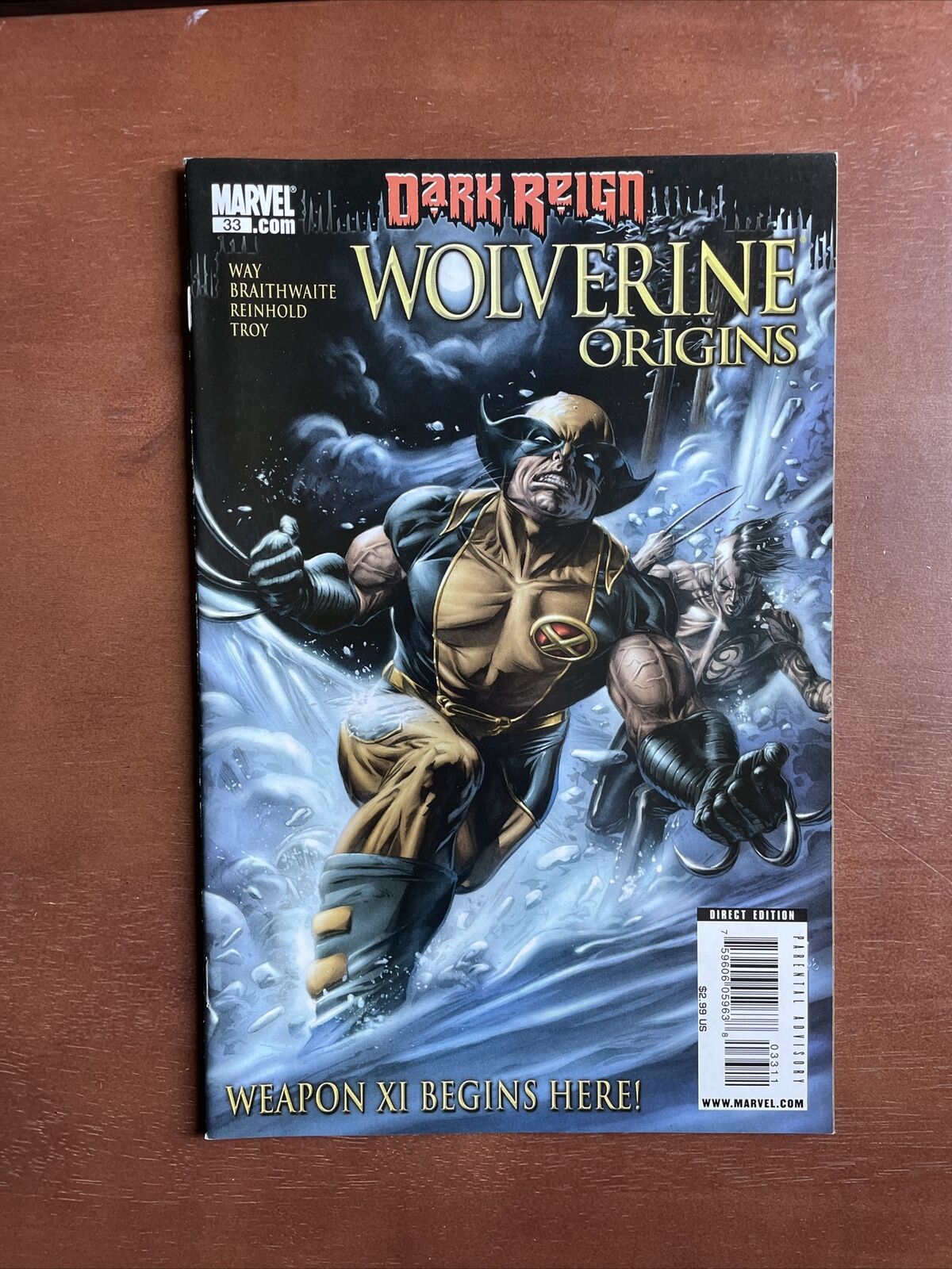 Wolverine Origins #33 (2009) 9.4 NM Marvel Comic Book High Grade Dark Reign