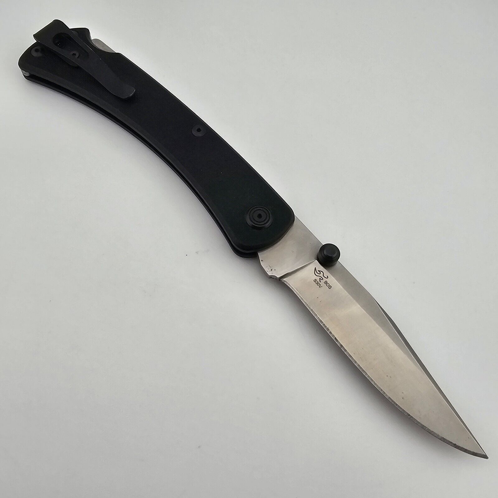 Buck 110 Slim Pro Hunter Folding Knife Black G10 Handles Lock Back S30V 12103