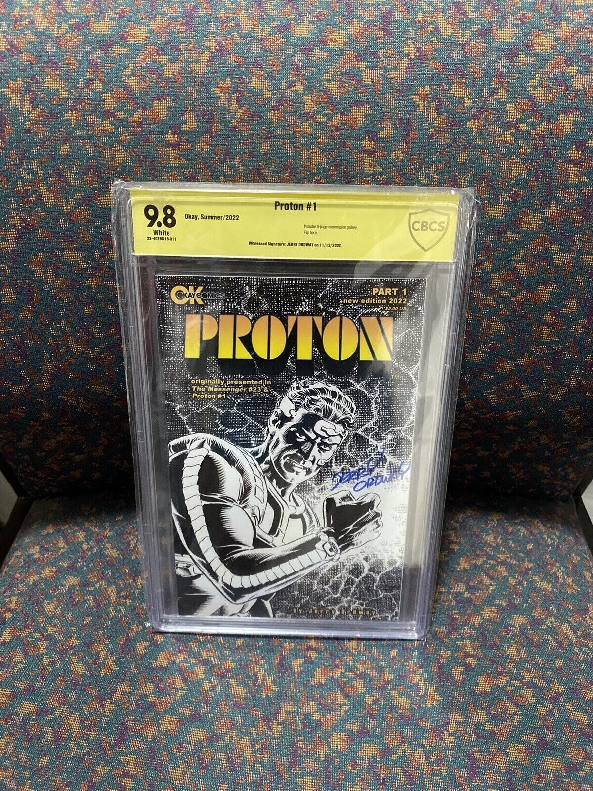 PROTON #1 NM 2022 Signed By Jerry Ordway 9.8