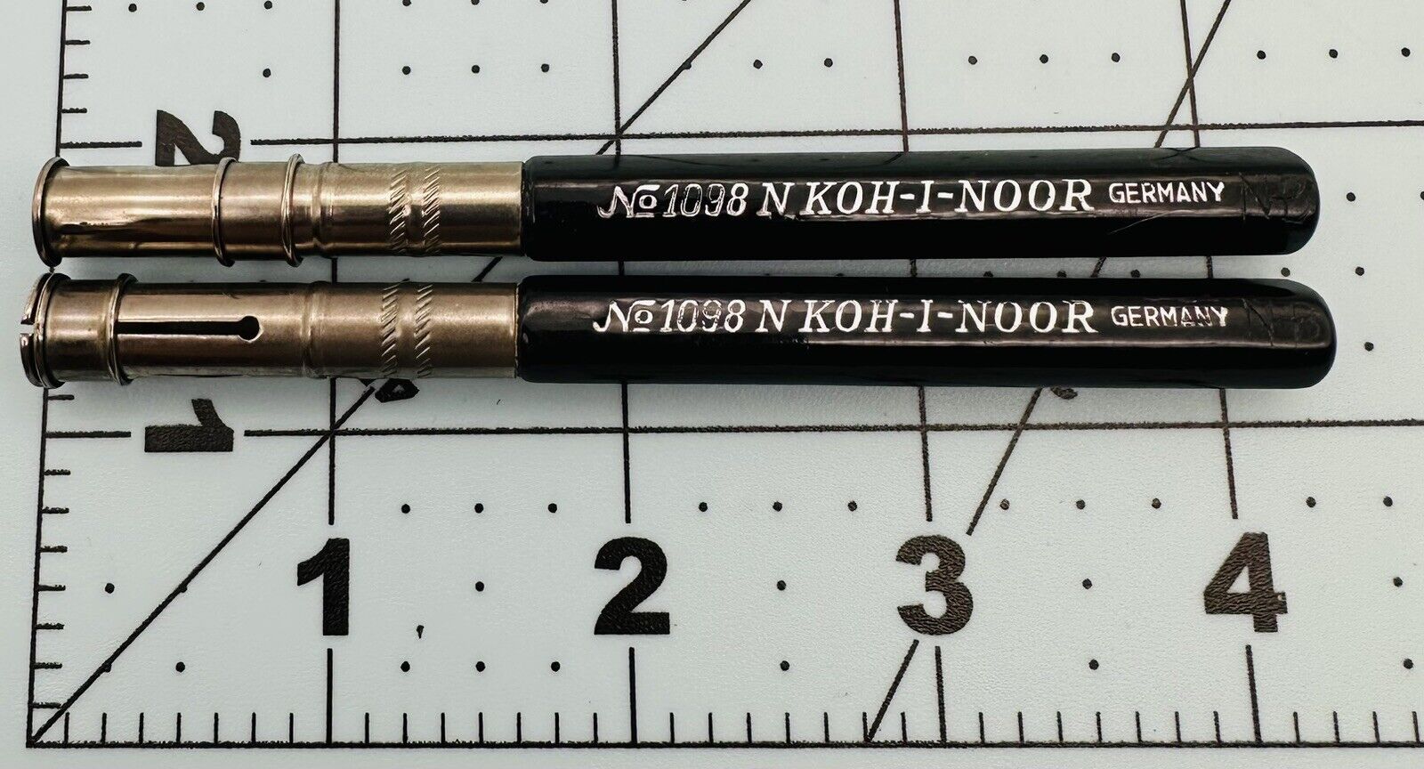 Two Vintage Koh-I-Noor Pencil Lengthener No. 1098 Made In Germany Lot Of 2