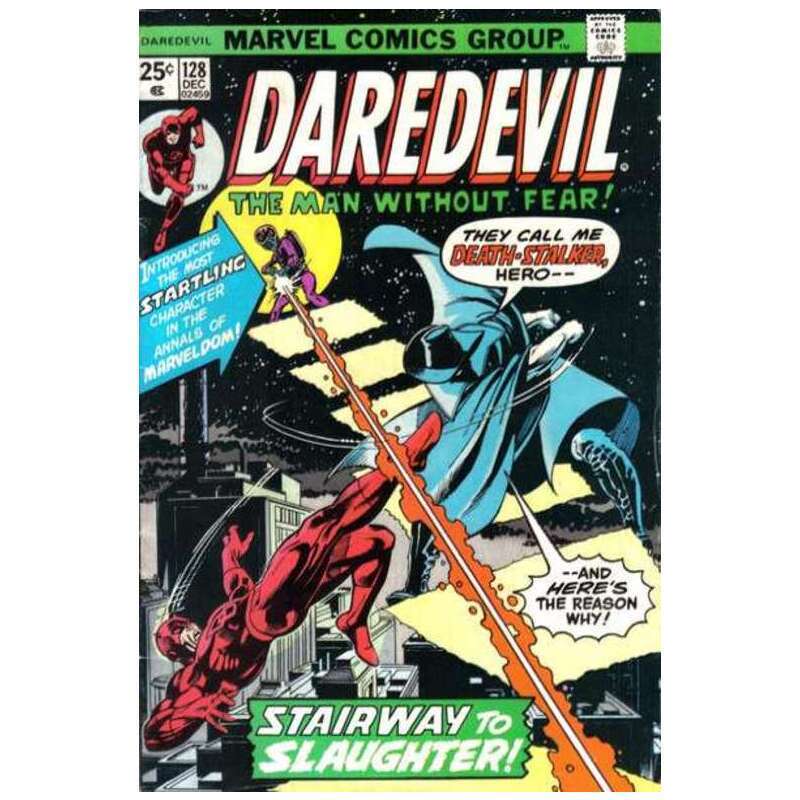 Daredevil #128  - 1964 series Marvel comics VF minus Full description below [z{