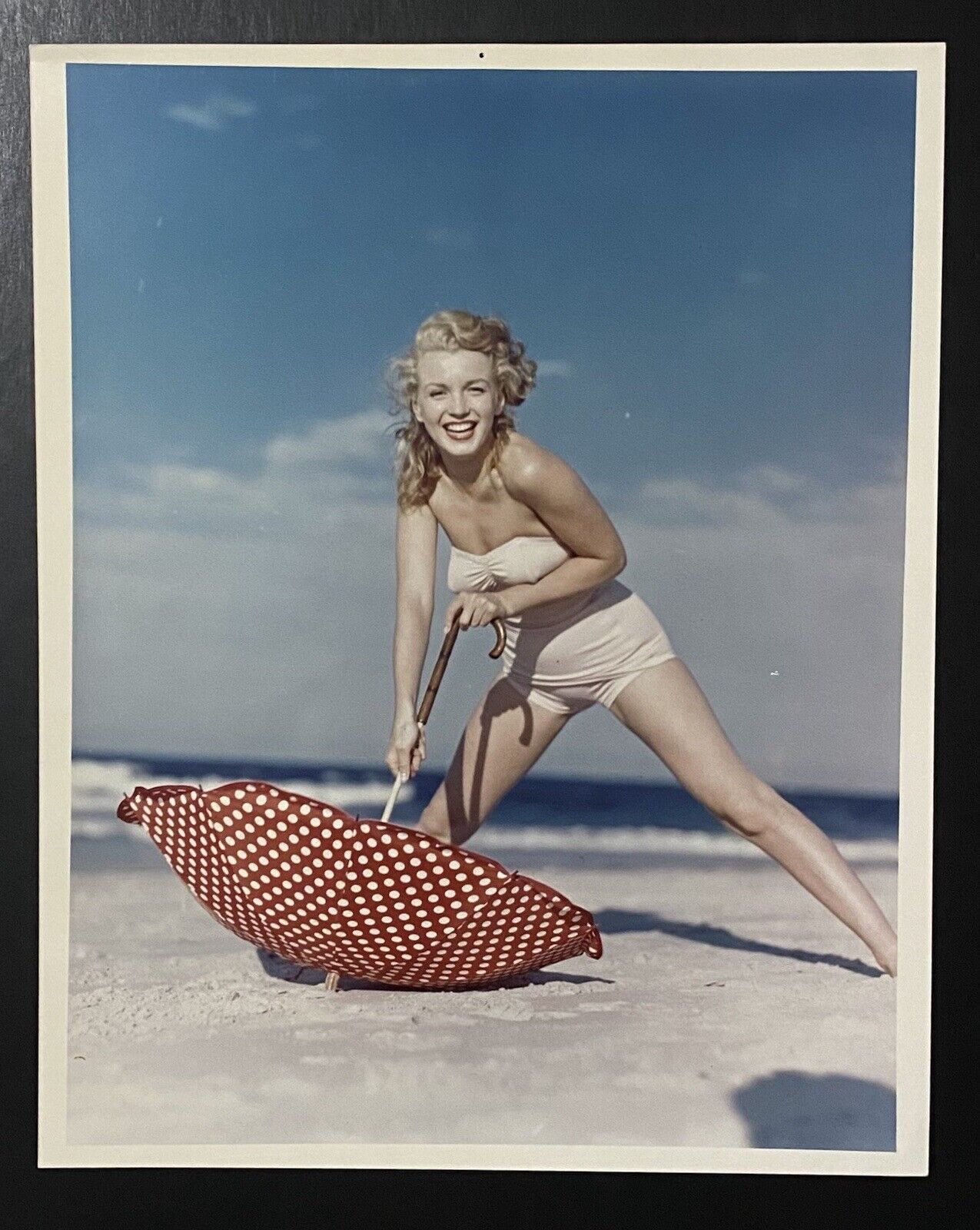1949 Marilyn Monroe Original Photo Andre Dienes Tobay Tobey Beach New York