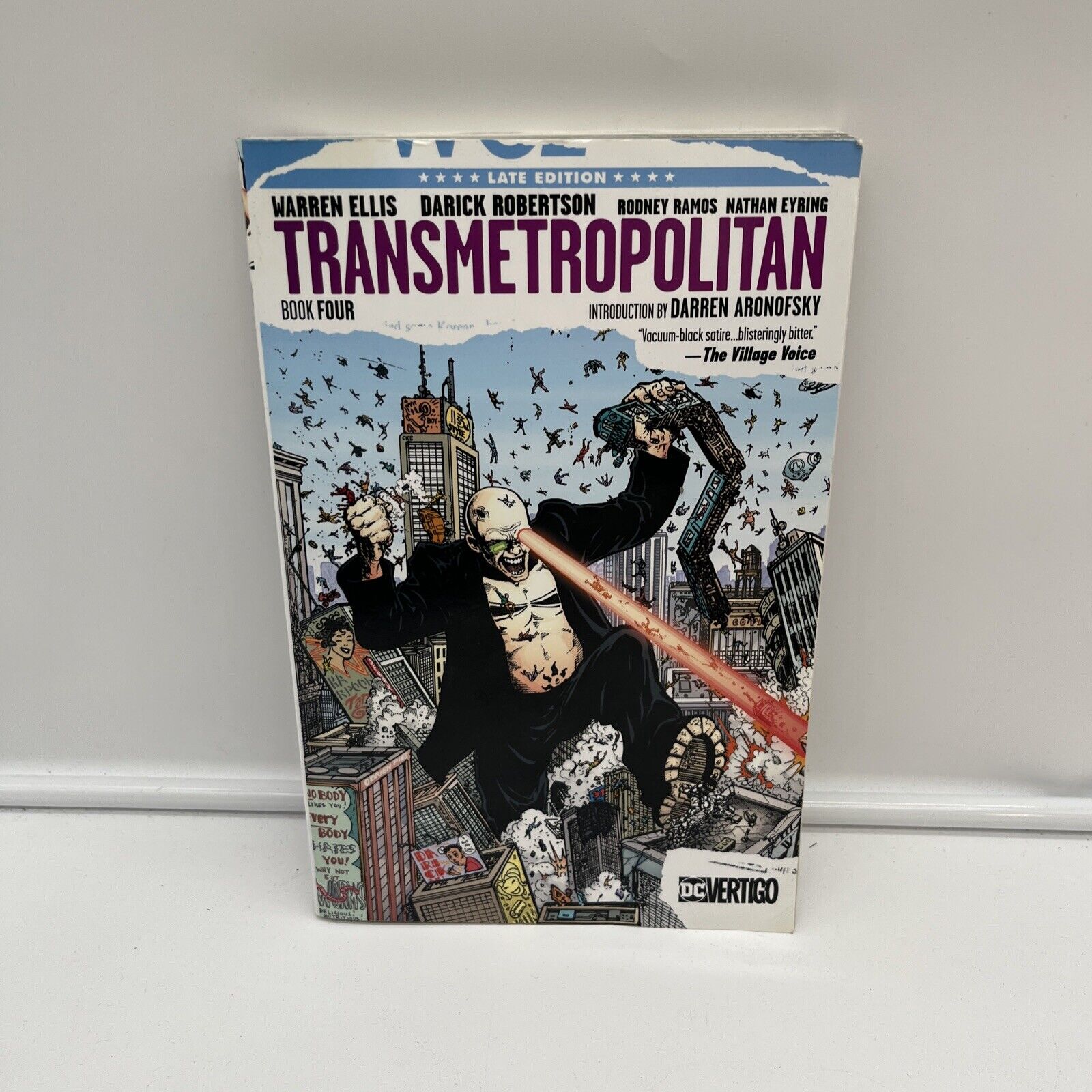 Transmetropolitan Volume Book 4 Late Edition Warren Ellis DC Vertigo