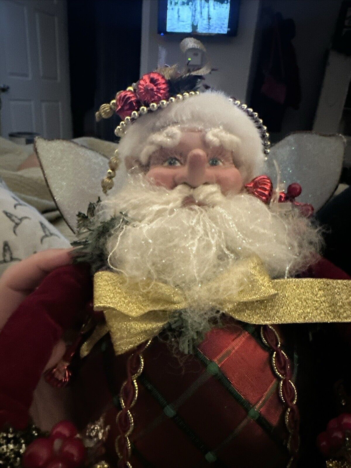 Mark Roberts Winter Wonderland Santa Fairy VERY RARE discontinued