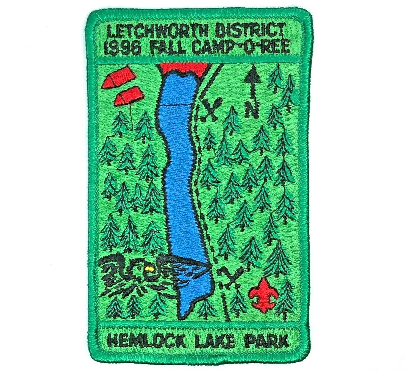 1996 Letchworth District Fall Camp-O-Ree Patch Hemlock Lake Park
