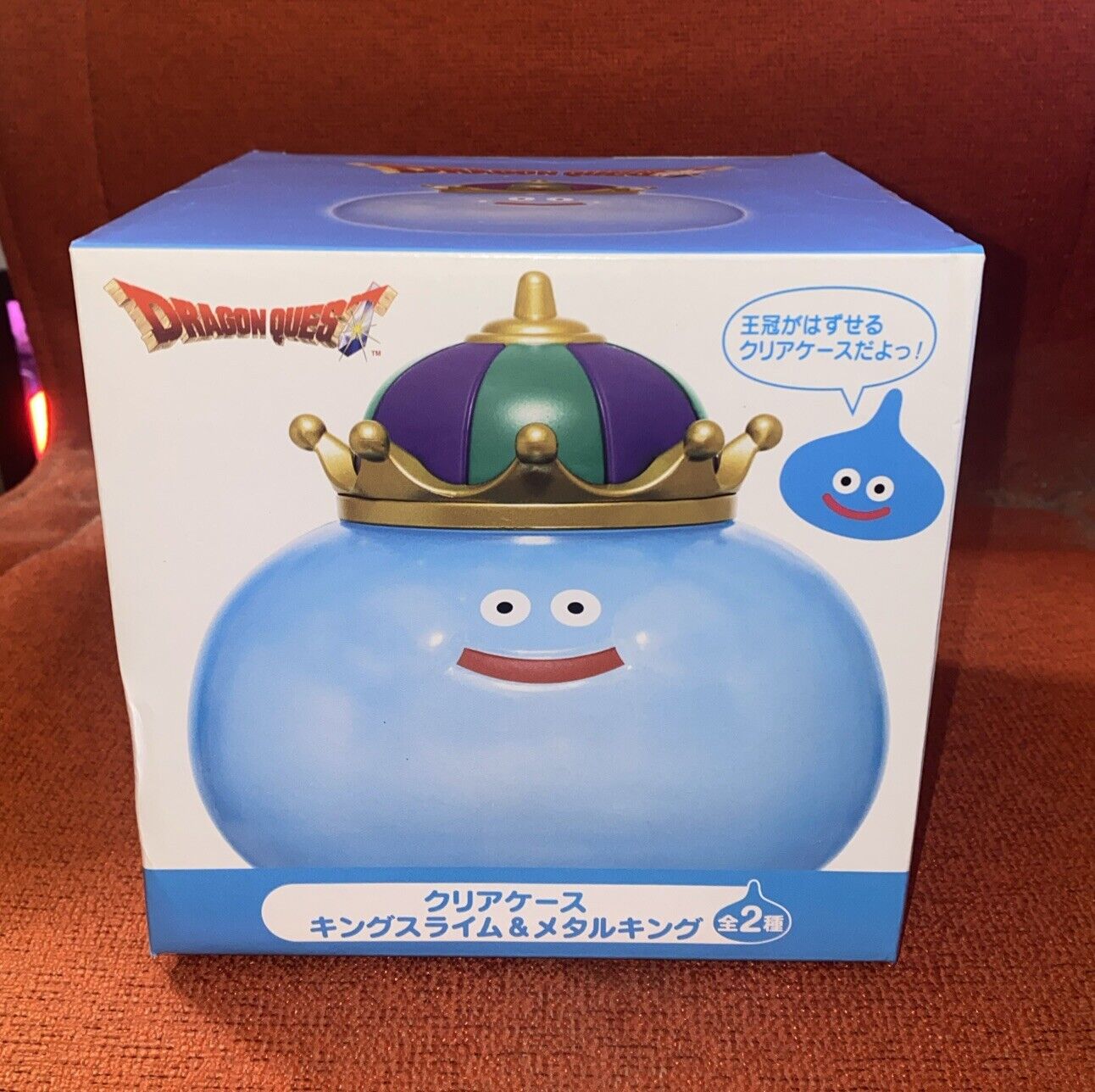 King Slime Am Clear Case Dragon Quest Taito Blue