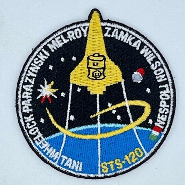 STS-120 Space Shuttle Embroidered Patch NEW - 